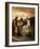 Job and his friends, engraving by Doré - Bible-Gustave Dore-Framed Giclee Print