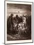 Job and His Friends-Gustave Dore-Mounted Giclee Print