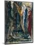 Job and the Angels, circa 1890-Gustave Moreau-Mounted Giclee Print
