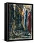 Job and the Angels, circa 1890-Gustave Moreau-Framed Stretched Canvas