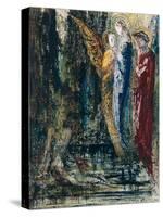 Job and the Angels, circa 1890-Gustave Moreau-Stretched Canvas