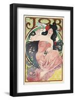 Job Cigarette Paper-Alphonse Mucha-Framed Premium Giclee Print