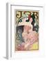 Job Cigarette Paper-Alphonse Mucha-Framed Premium Giclee Print