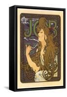 Job Cigarette Poster-null-Framed Stretched Canvas