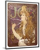 Job Cigarette Rolling Papers Advertisement, 1897-Alphonse Mucha-Mounted Art Print