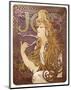 Job Cigarette Rolling Papers Advertisement, 1897-Alphonse Mucha-Mounted Art Print