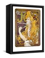 JOB Cigarettes, c. 1897-Alphonse Mucha-Framed Stretched Canvas