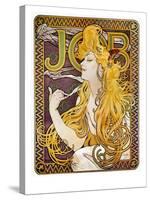 JOB Cigarettes, c. 1897-Alphonse Mucha-Stretched Canvas