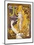 JOB Cigarettes, c. 1897-Alphonse Mucha-Mounted Premium Giclee Print