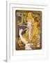 JOB Cigarettes, c. 1897-Alphonse Mucha-Framed Giclee Print