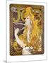 JOB Cigarettes, c. 1897-Alphonse Mucha-Mounted Giclee Print