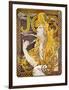 JOB Cigarettes, c. 1897-Alphonse Mucha-Framed Giclee Print