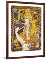 JOB Cigarettes, c. 1897-Alphonse Mucha-Framed Giclee Print