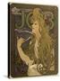 JOB Cigarettes, c. 1897-Alphonse Mucha-Stretched Canvas