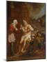 Job Faced with Adversity, 1619 (Oil on Canvas)-Gaspar de Crayer-Mounted Giclee Print