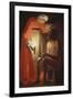 Job Mocked by His Wife-Georges de La Tour-Framed Giclee Print