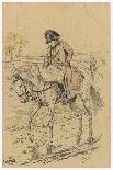 Chasseurs a Cheval Riding as Napoleon's Personal Bodyguards-Job-Stretched Canvas