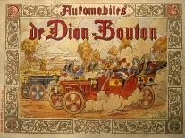 Poster Advertising De Dion Bouton Cars, C1920s-Job Nixon-Framed Giclee Print