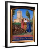 Job on the Dung-Jean Fouquet-Framed Giclee Print