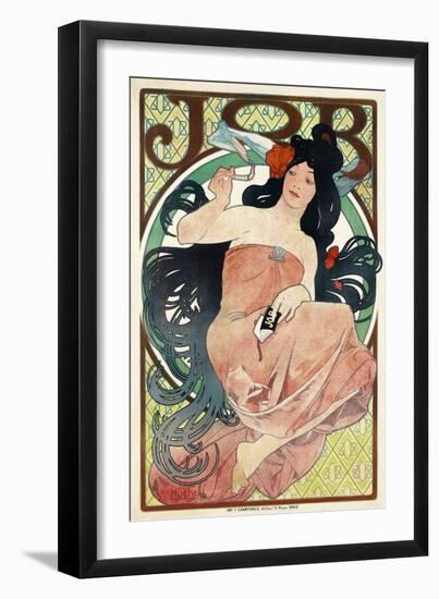 Job Papers by Mucha-null-Framed Giclee Print