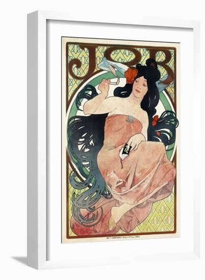 Job Papers by Mucha-null-Framed Giclee Print