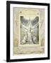 Job Praying (Pl.18) from the Book of Job, C.1793-William Blake-Framed Giclee Print