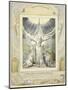 Job Praying (Pl.18) from the Book of Job, C.1793-William Blake-Mounted Giclee Print