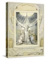 Job Praying (Pl.18) from the Book of Job, C.1793-William Blake-Stretched Canvas