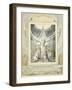 Job Praying (Pl.18) from the Book of Job, C.1793-William Blake-Framed Giclee Print