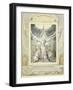 Job Praying (Pl.18) from the Book of Job, C.1793-William Blake-Framed Giclee Print