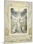 Job Praying (Pl.18) from the Book of Job, C.1793-William Blake-Mounted Giclee Print