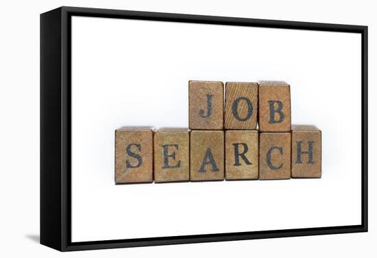 Job Search-Yury Zap-Framed Stretched Canvas