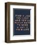 Job You Love-null-Framed Giclee Print