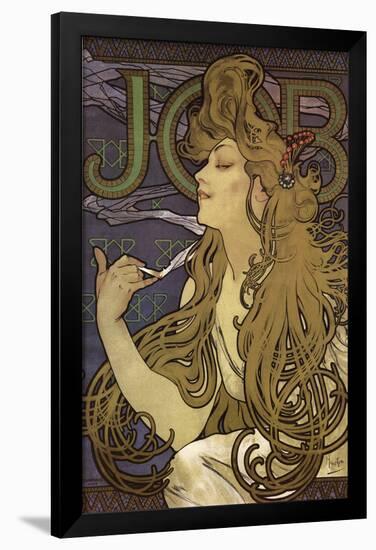 Job-Alphonse Mucha-Framed Poster