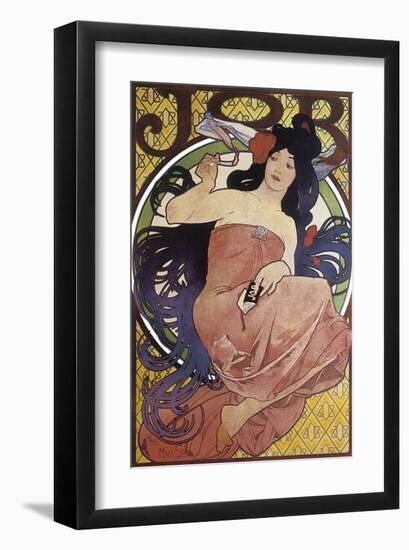 JOB-Alphonse Mucha-Framed Premium Giclee Print