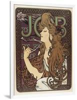 Job-Alphonse Mucha-Framed Art Print