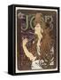 Job-Alphonse Mucha-Framed Stretched Canvas