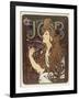 Job-Alphonse Mucha-Framed Art Print