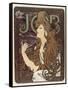 Job-Alphonse Mucha-Framed Stretched Canvas