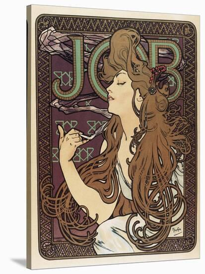 Job-Alphonse Mucha-Stretched Canvas