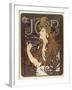 Job-Alphonse Mucha-Framed Art Print