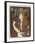 Job-Alphonse Mucha-Framed Art Print