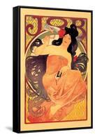 Job-Alphonse Mucha-Framed Stretched Canvas