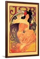 Job-Alphonse Mucha-Framed Art Print