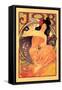 Job-Alphonse Mucha-Framed Stretched Canvas