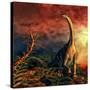 Jobaria Was a Sauropod Dinosaur That Lived During the Middle Jurassic Period-null-Stretched Canvas