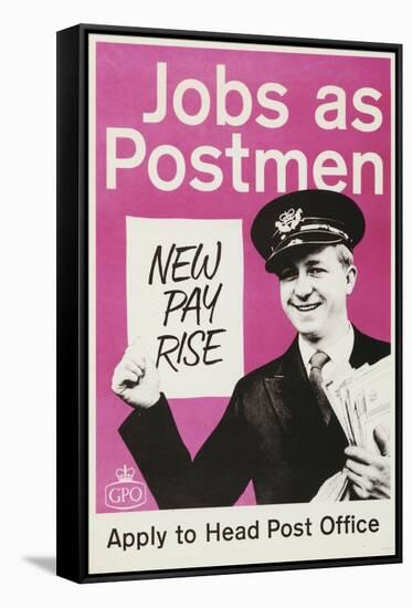 Jobs as Postmen-null-Framed Stretched Canvas