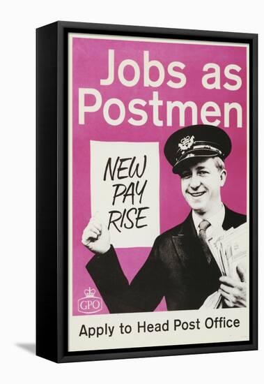 Jobs as Postmen-null-Framed Stretched Canvas