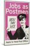 Jobs as Postmen-null-Mounted Art Print