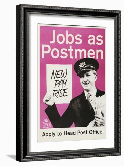 Jobs as Postmen-null-Framed Art Print